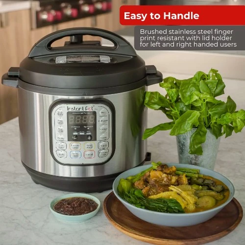 Instant Pot Duo Mini 3 qt 7-in-1 Multi- Use Programmable Pressure Cooker, Slow Cooker, Rice Cooker, Steamer, Sauté, Yogurt Maker and Warmer